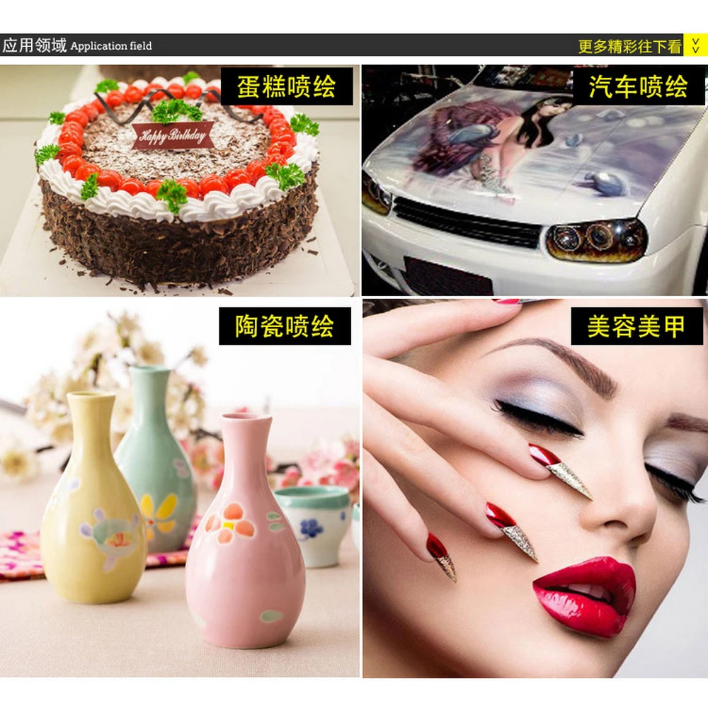  Mini Dual Action Airbrush with Compressor Kit Portable Air Brush Paint Spray Gun For Nail Art Desgi