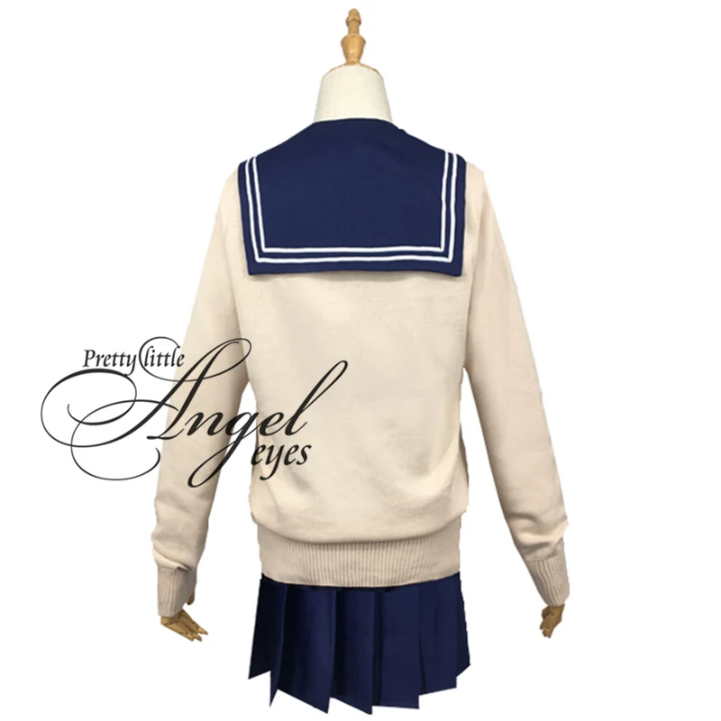 Аниме Мой герой Academy Himiko Toga костюм для костюмированной игры, для Хэллоуина вечерние униформа