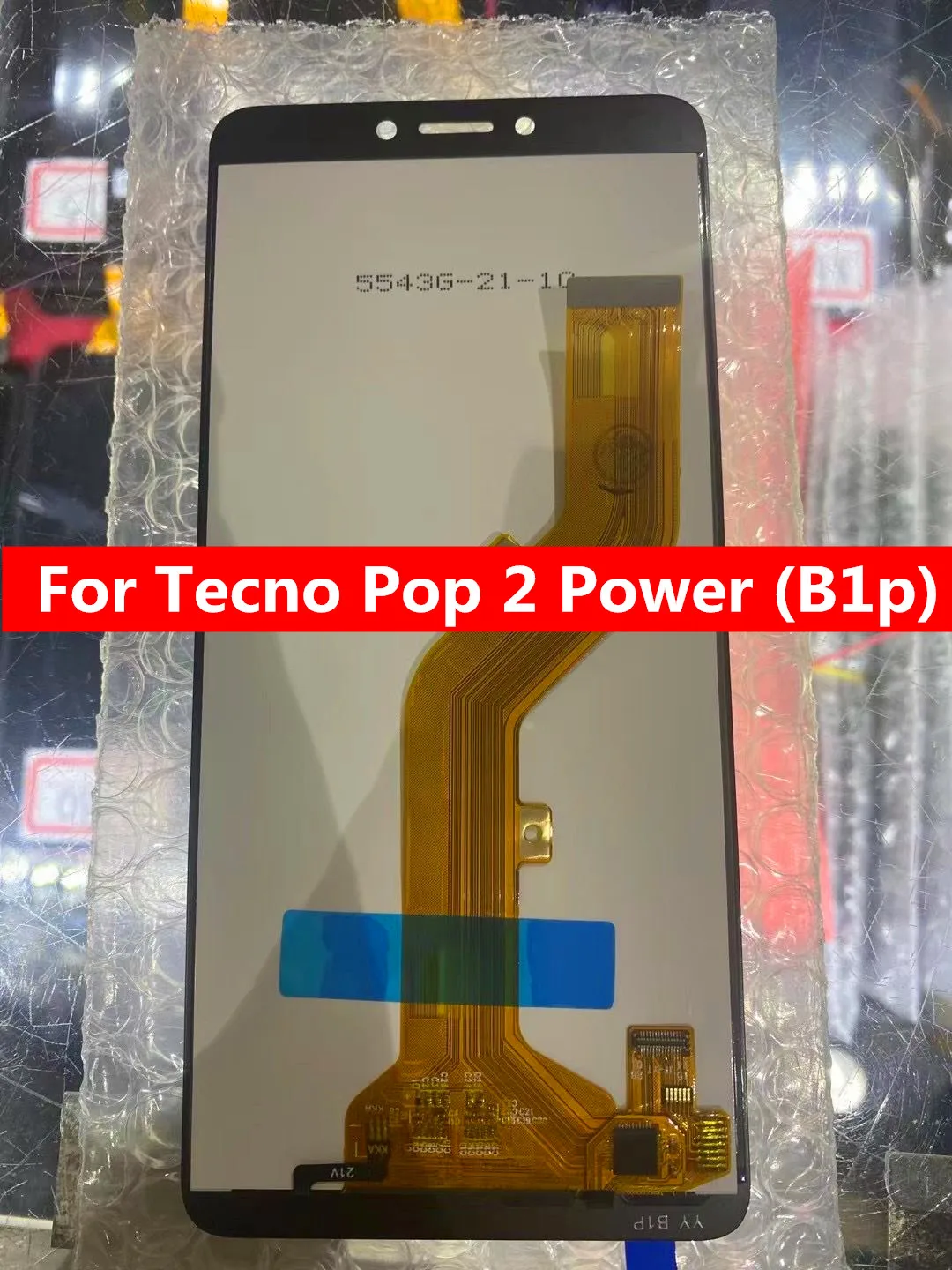For Tecno Pop 2 Power (B1p) Full LCD Display Assembly Complete Touch Screen Digitizer Replacement | Мобильные телефоны и