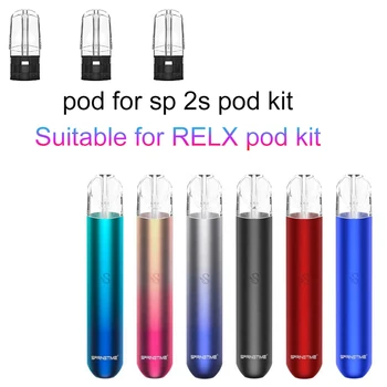 

3 pcs/lot pod for SP 2s pod kit to replace SP 2s kit Atomizer electronic cigarette atomizer Suitable for RELX kit VS enzoo pod