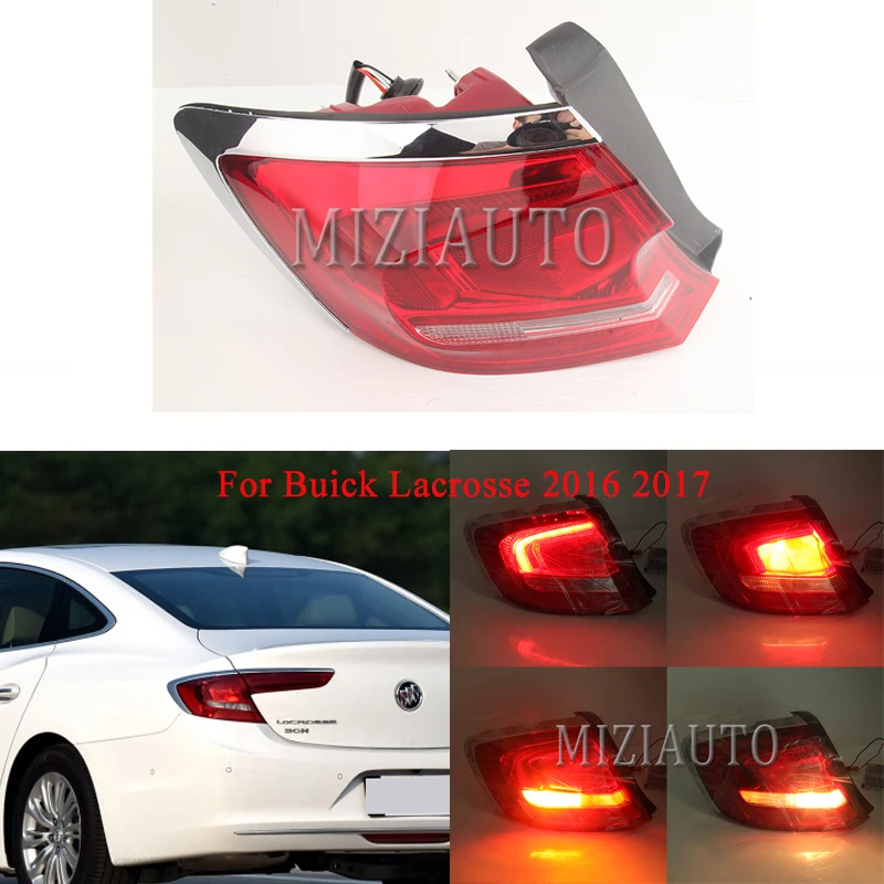 Для Buick Lacrosse задний фонарь внешняя сторона левый/правый сигнал поворота задние фонари в сборе задний бампер сигнальная лампочка
