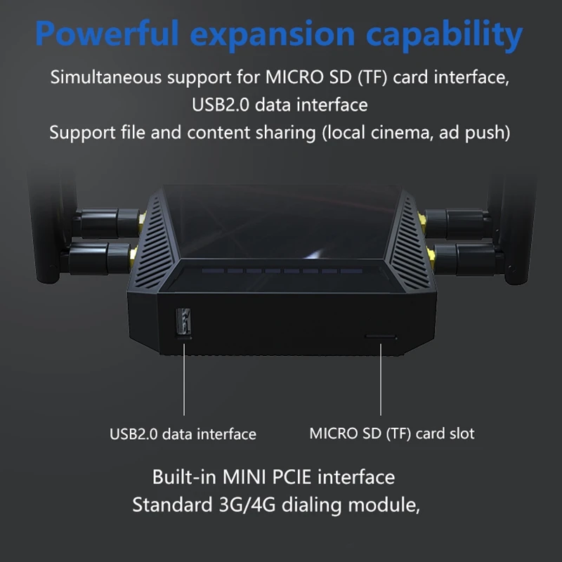 Cioswi WE3926 3G/4G/LTE Wireless router 4 High Gain external antennals Smart Chip wifi router super stable wifi wireless hotspot