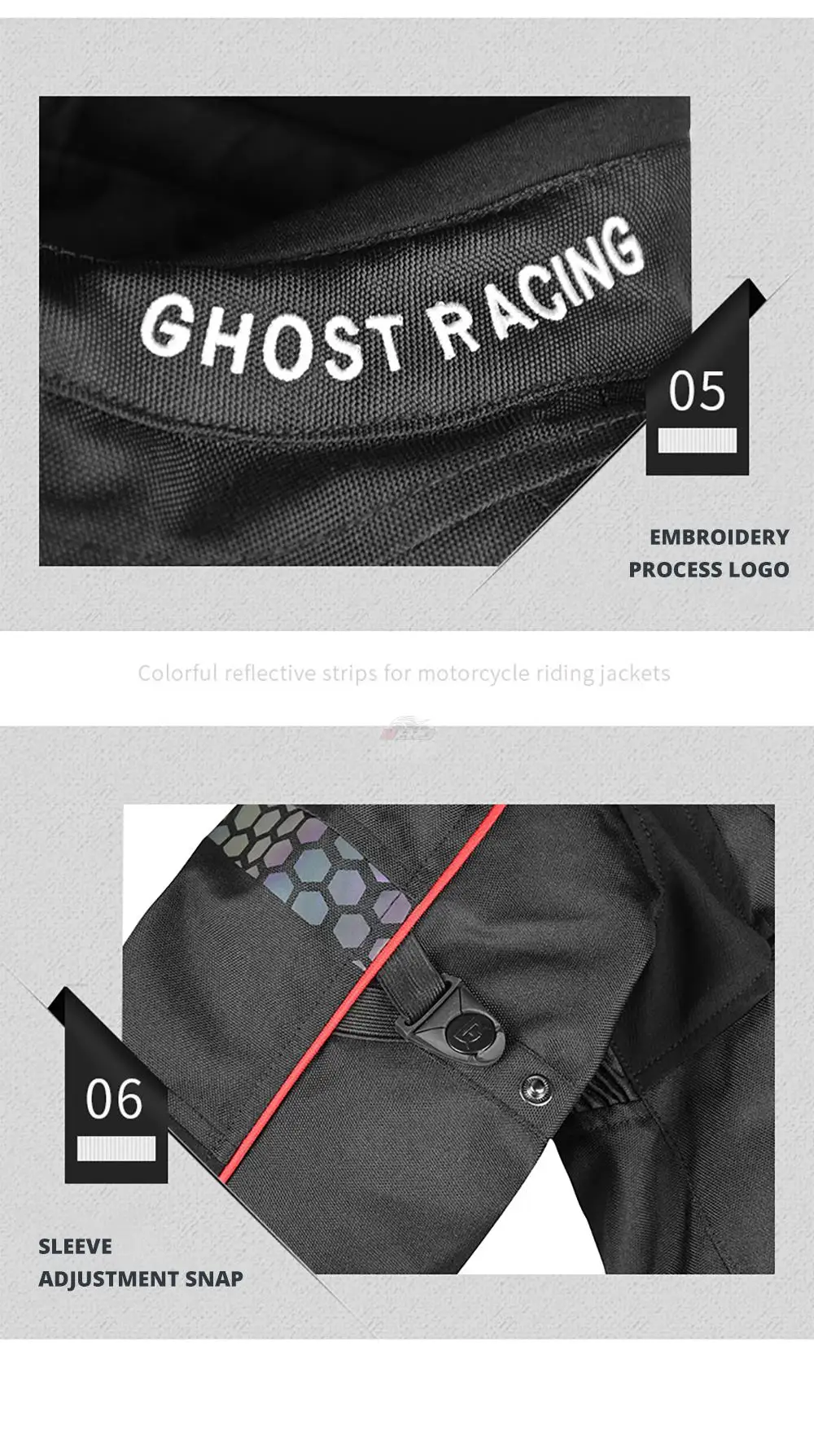 Waterproof Motorcycle Jacket Pants Off-Road Racing Motocross Riding Jacket Suit Men Windproof Touring Moto Protective Suit