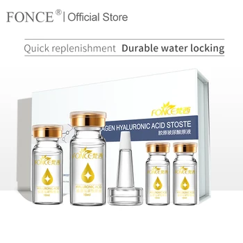 

Fonce Hyaluronic acid Anti Aging Serum acido hialuronico puro Firming Moisturizing Bright Tone shrink acido Face Care Set