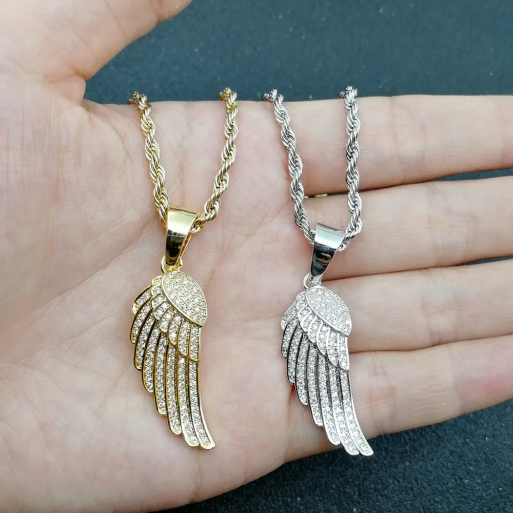 Angel Wings Pendants Necklace 