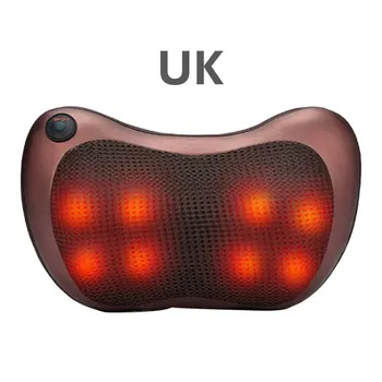 

Car Home Cervical Spine Massager Neck Waist Back Electric Multifunctional Low Voltage Heating Massage Pillow
