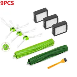 High-Performance Hepa Filter & Brush Set for Robot Vacuum Cleaners (Set 2)