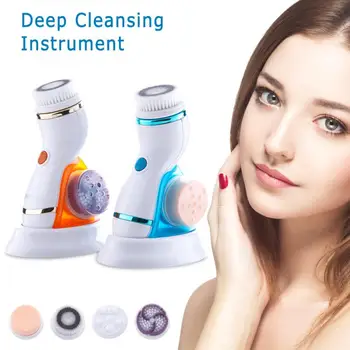 

Professional Electric Facial Cleansing Brush Face Washing Brush Skin Blackhead Remover Pore Cleaner Face Massage