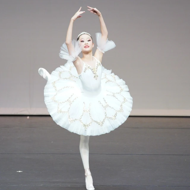 Professional Child Dance Costume White Swan Lake Ballet Dance Dress For  Kids Dancing Costumes Girls Ballerina Tutu Dress - AliExpress