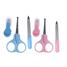 3pcs/Set Newborn Baby Kids Pedicure Manicure Nail Hair Health Care Grooming Kit