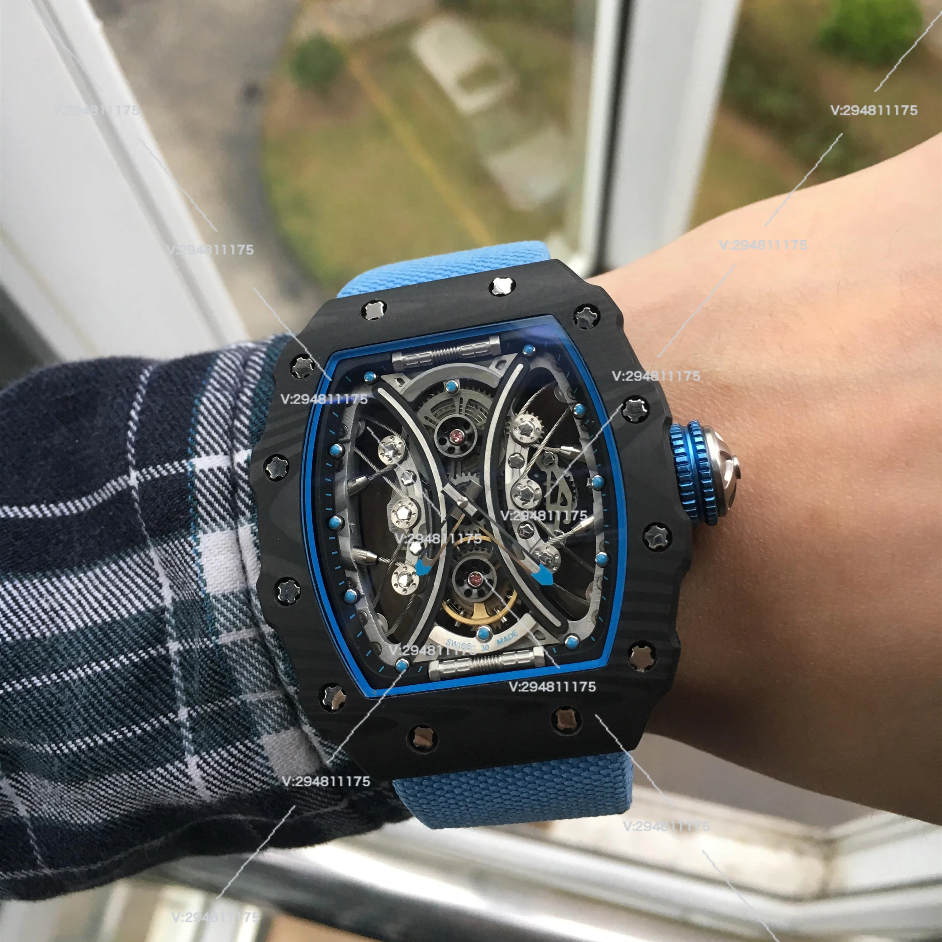 A0966 мужские часы Топ бренд подиум роскошный европейский дизайн автоматические механические часы