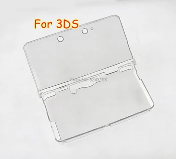 

20PCS Lightweight Rigid Plastic Clear Crystal Protective Hard Shell Skin Case Cover For Nintendo 3DS Console & Games
