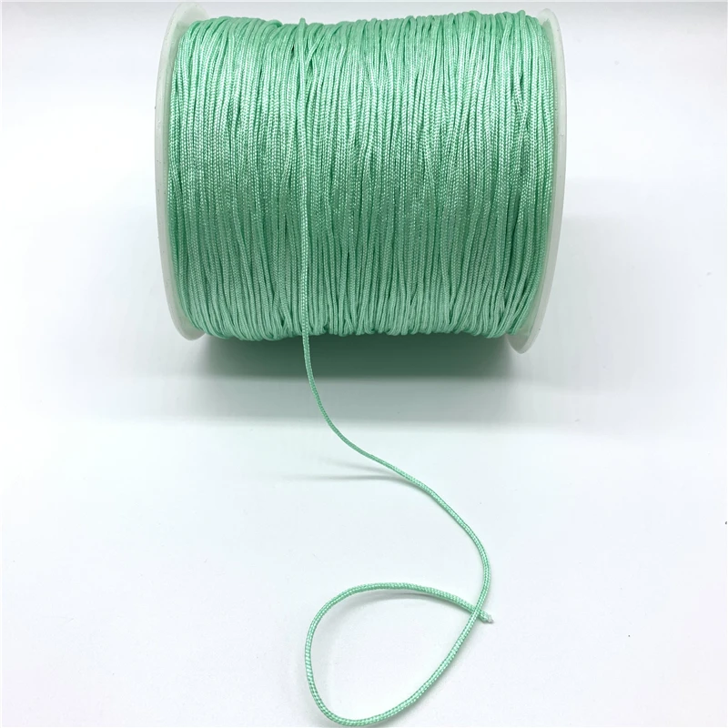 10yards/Lot 1mm Nylon Cord Rope Chinese Knot Macrame Cord Rope For Jewelry Making DIY Shamballa Bracelet 