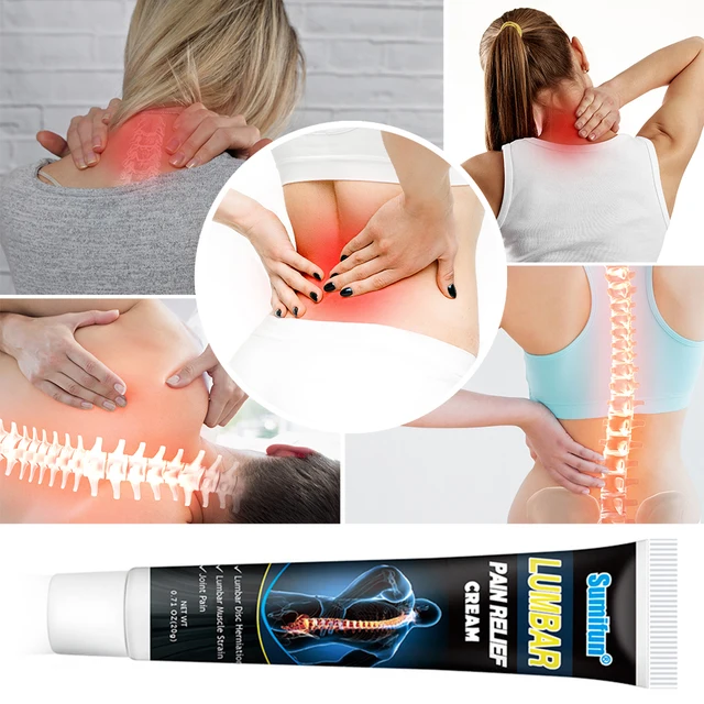 2023 New Lumbar Pain Relief Cream Relieve Lumbar Disc Protrusion Muscle  Strain Bones Arthritis Joint Pain Sedentary Fatigue Body Care Linghai