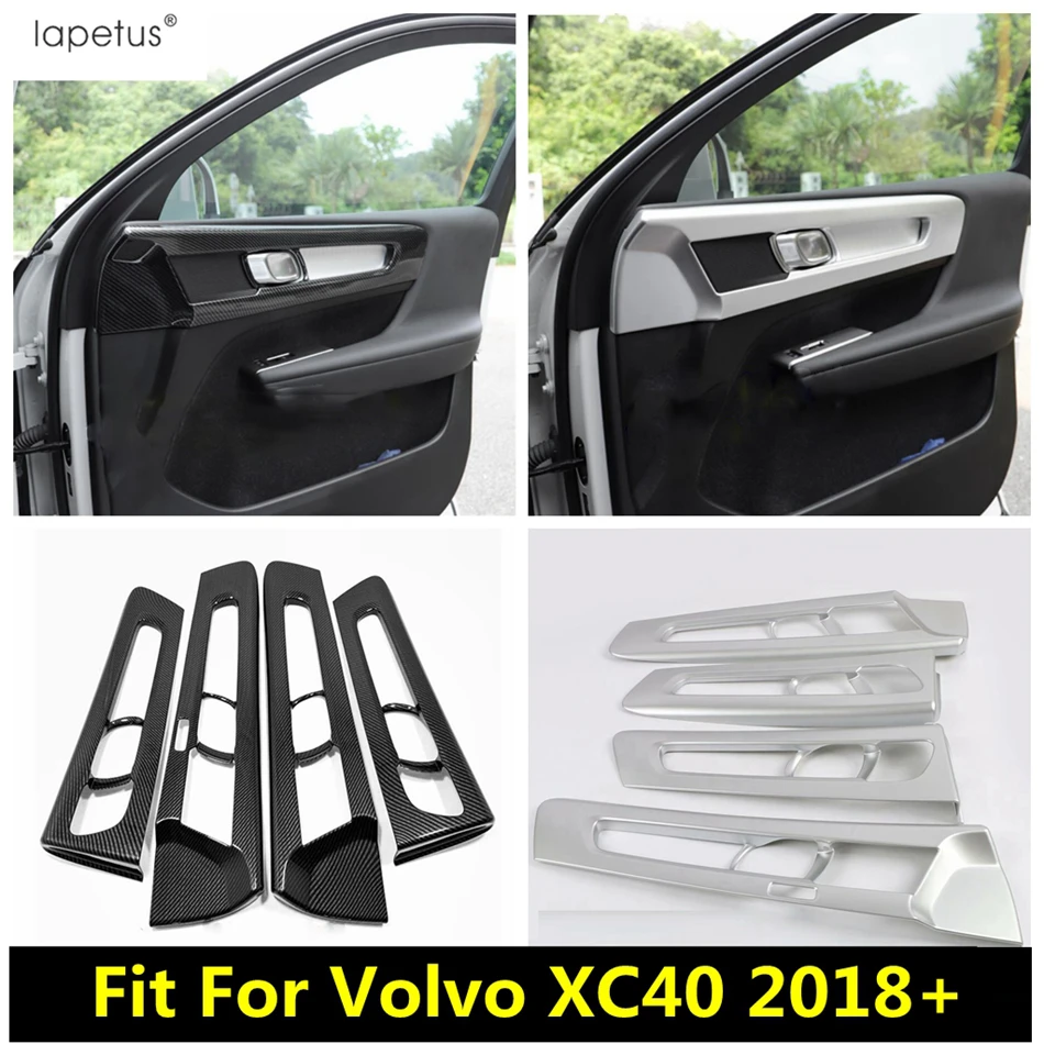 Аксессуары Lapetus подходят для VOLVO XC40 2018 2021 ABS внутренняя дверная ручка ручная