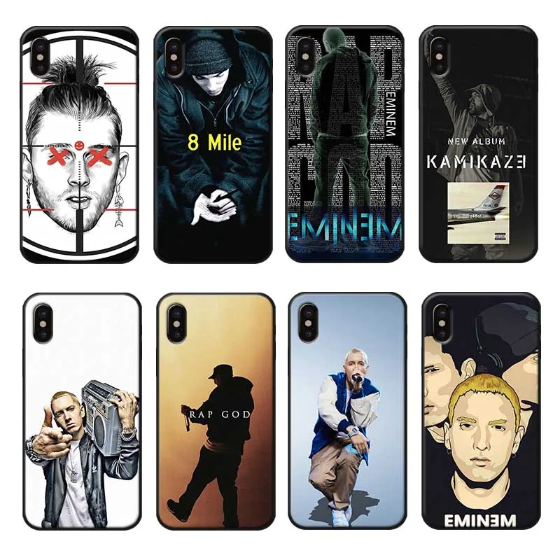 Для iPhone X XS MAX XR 7 8 6 6S plus 5s SE Прозрачный мягкий силиконовый чехол для телефона Hop Rapper