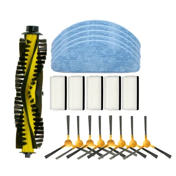 

Suitable for Neatsvor ing Robot X500 Accessories, Main Brush, Side Brush, Filter, Mopping Cloth