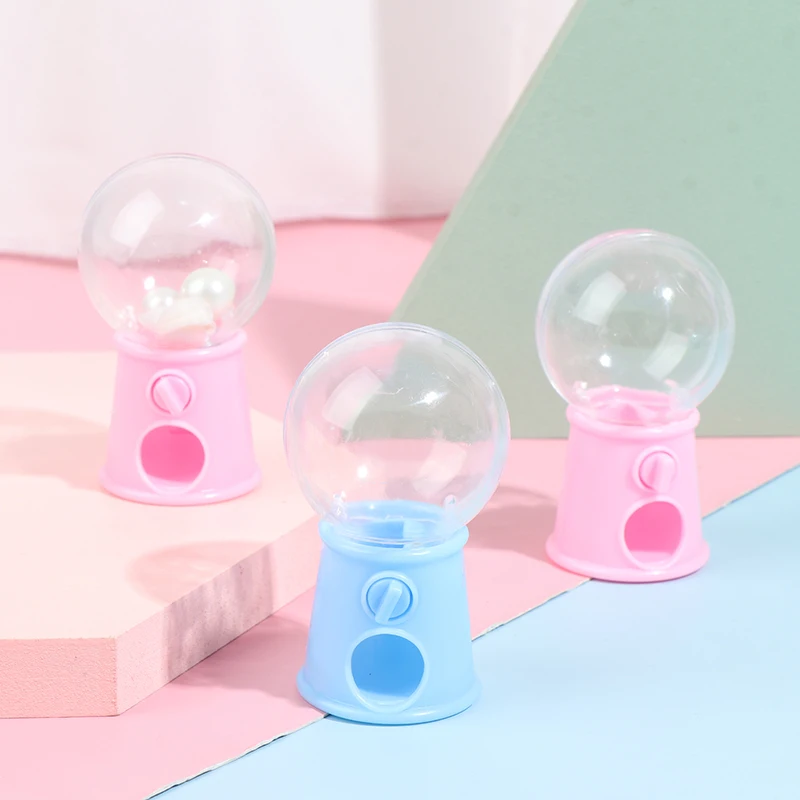 Mini Candy Machine Bubble Gumball Dispenser Coin Bank Kids Toy Chrismas Gifts Pretend Play Money Banking Toys