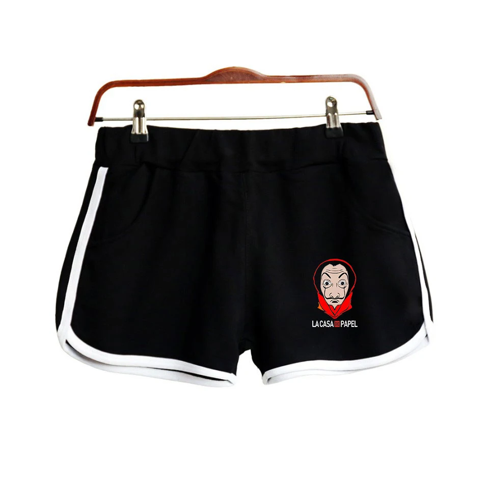 

Money Heist La Casa De Papel House of Paper 2019 2D Print Women Shorts Clothes Harajuku Ladies Hot Sale Sexy Kawaii Shorts