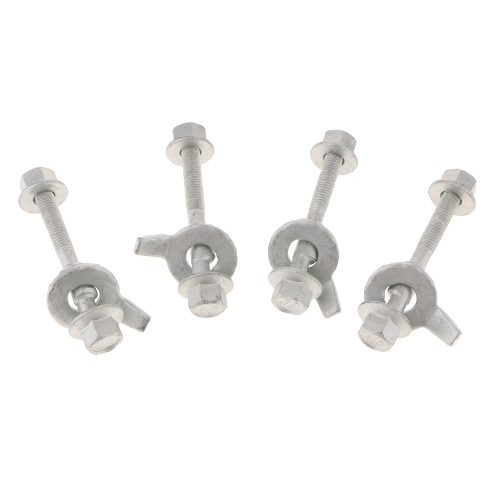 4 Pieces Car Wheel Alignment Eccentric 12.9 Bolt Lock Screws Kit