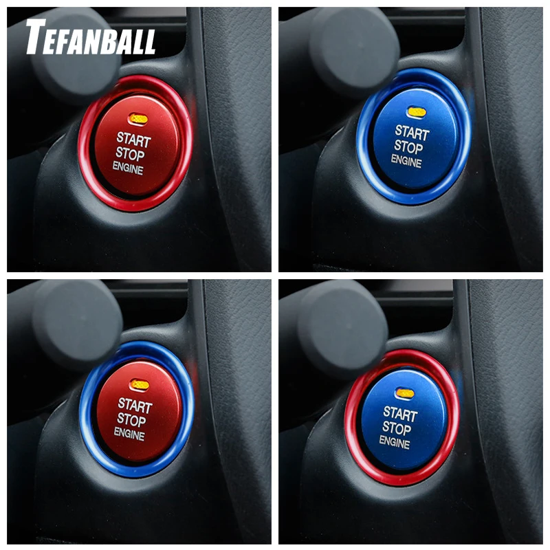 

Car Engine Button Replace Cover STOP Key Accessories Switch Decoration Universal For Mazda 3 BM BN 6 GJ1 GL CX-4 CX4 CX-5 CX5