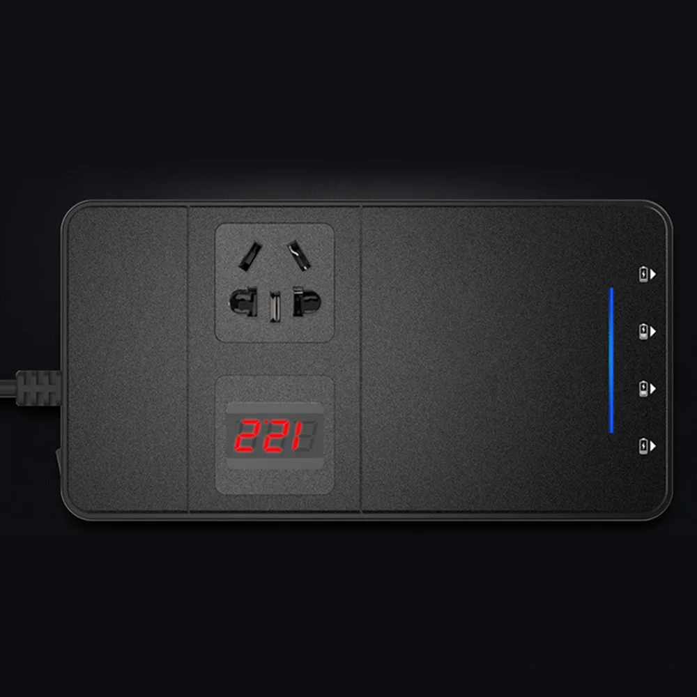 12 В 220 В 200 Вт преобразователь напряжения с 4 USB разъемами зарядное устройство авто прикуриватели автомобили