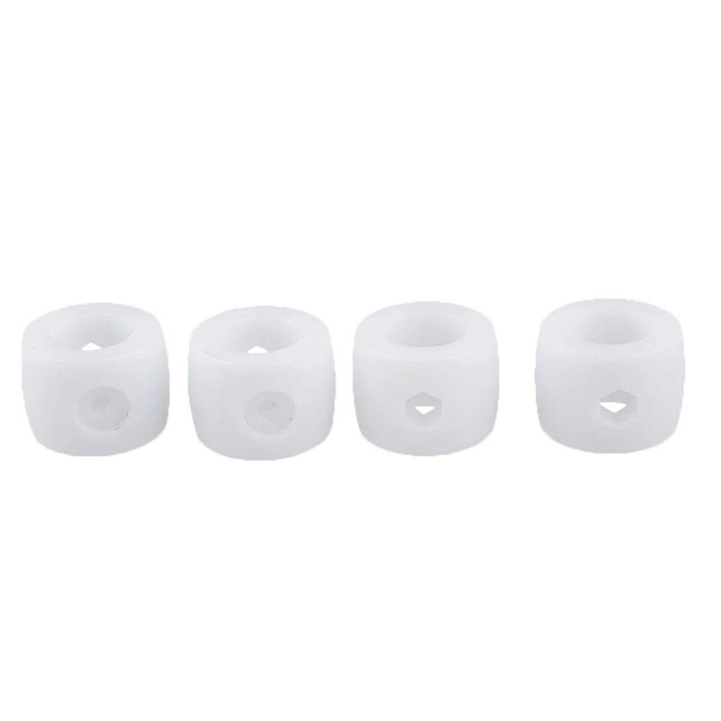 High Quality Durable 4 Pieces 16mm Rod Bumper For Foosball Table Soccer Football Buffer Replacement Parts Fussball