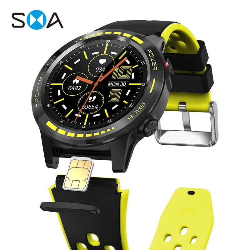 Reloj inteligente SMA M7S para hombre y mujer, pulsera con tarjeta Sim 2020, GPS, Strava, resistente al agua, Fitness, para Xiaomi y Android
