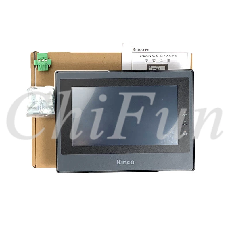 

Kinco 7 дюймов MT4404T HMI сенсорный Экран 800*480 Ethernet 1 взаимный обмен данными между компьютером и периферийными устройствами хост человек-машина Интерфейс