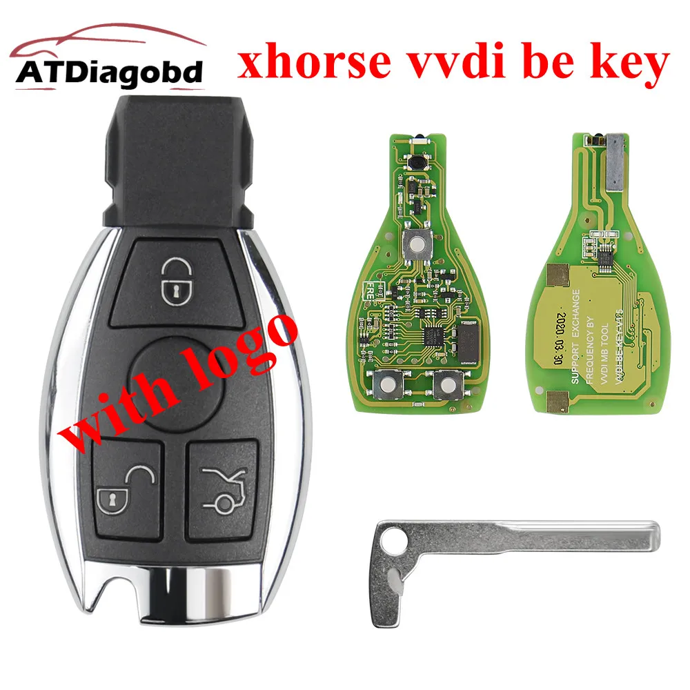 Новейший пульт дистанционного управления XHORSE VVDI BE Key Pro для Benz V1.5 PCB улучшенная