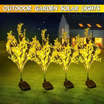 

Waterproof Garden Lamp Light Solar LED Flower Rape Blossoms Beautiful Solar Light Gift Party Outdoor Yard Gardening Decoration