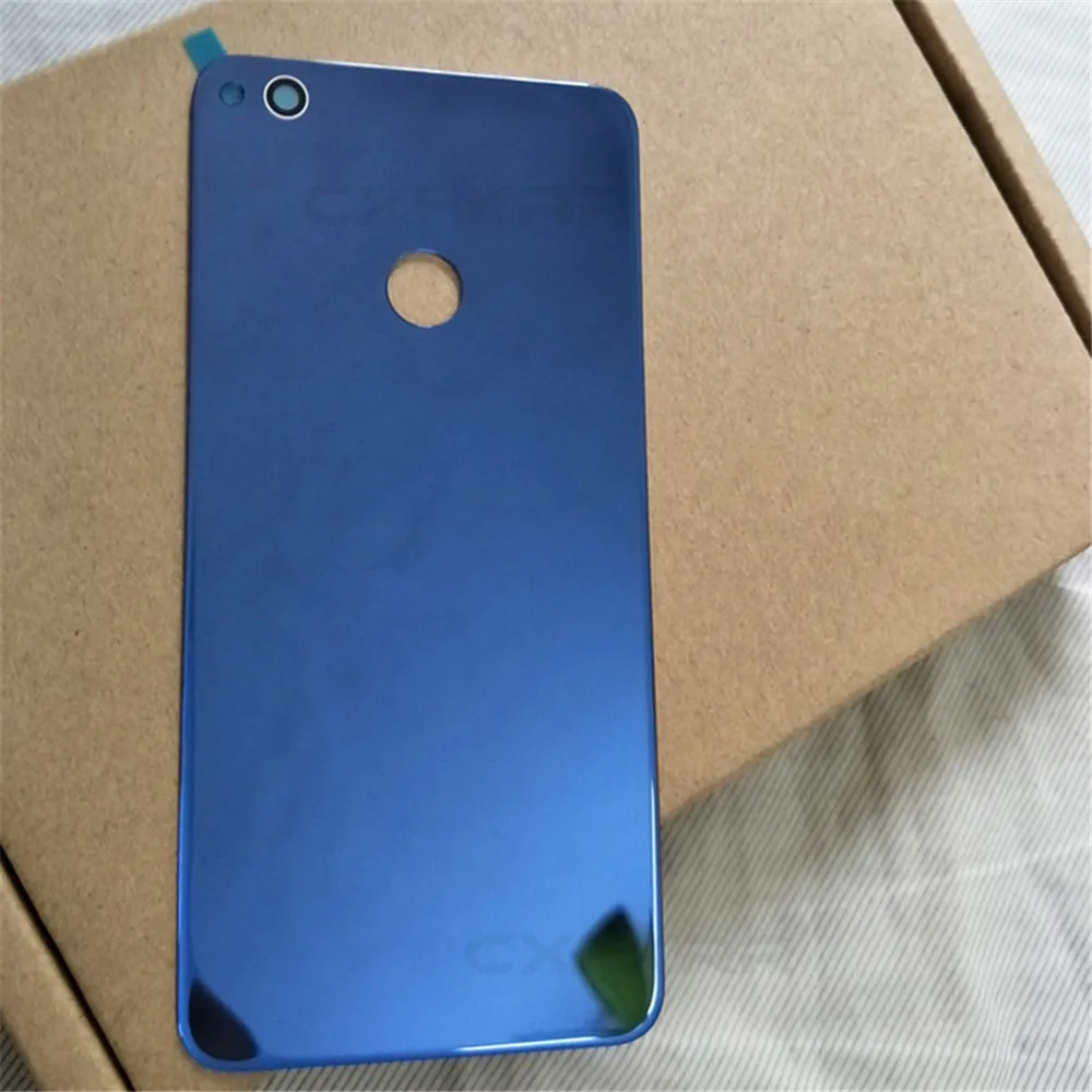 Для HUAWEI Honor 8 Lite Задняя крышка батареи 3D стеклянный чехол Honor 8 Lite задняя дверь корпус стеклянная панель запасные части с логотипом
