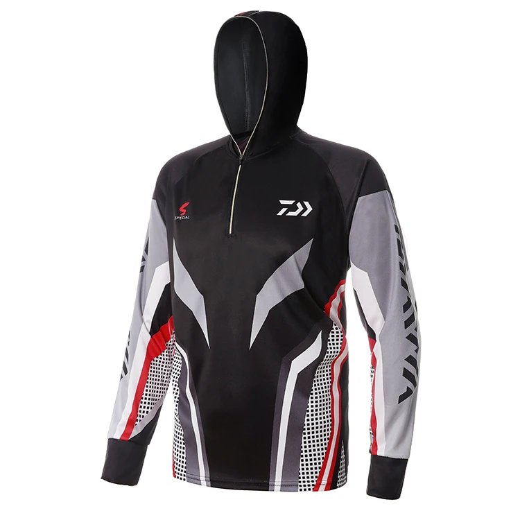 Новинка Daiwa одежда для рыбалки быстросохнущая анти-УФ Куртки Daiwa спортивная одежда с длинным рукавом рубашки для рыбалки Мужская одежда для рыбалки