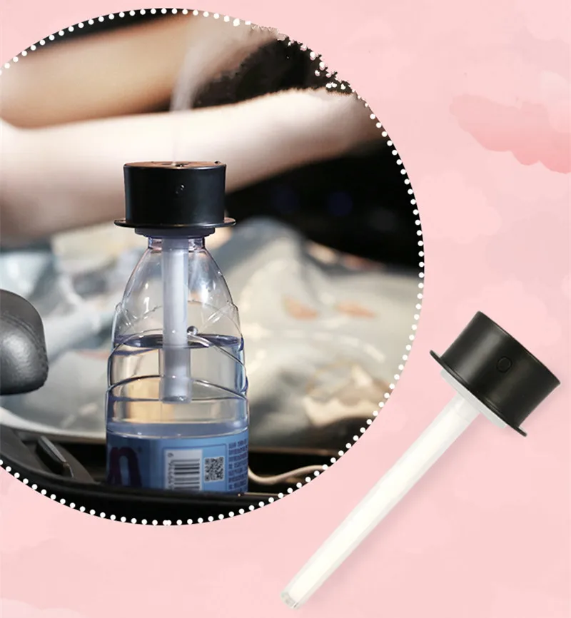 Увлажнитель времени будильник USB увлажнитель ночник ультразвуковая бутылка минеральной воды увлажнитель света спальня подарки для детей