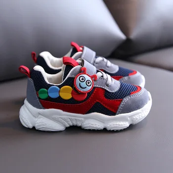 

Children's Soft Baby Sneakers Breathable Mesh Shoes Girls Non-slip Casual Shoes Boys Lightweight Wear-resistant Sneakers D742