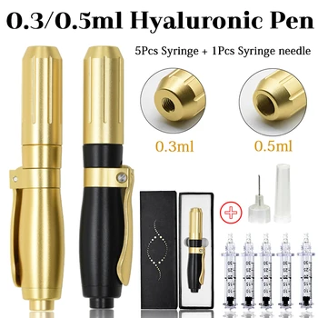 

0.3ml 0.5ml Anti Wrinkle Hyaluronic Acid Pen High Pressure Meso gun Needle Free Hyaluronzuur pen Atomizer Injection Machine
