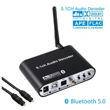 Decodificador de Audio Digital 5,1 EU Dolby DTS/AC3, convertidor de Audio LPCM a 5,1, convertidor y amplificador de Audio de sonido analógico