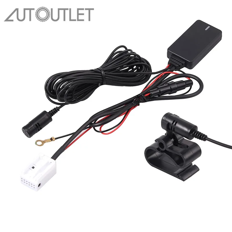 Авторозетка для Bluetooth музыкальный адаптер Passat V W RCD RNS 200 210 300 310 громкая связь +