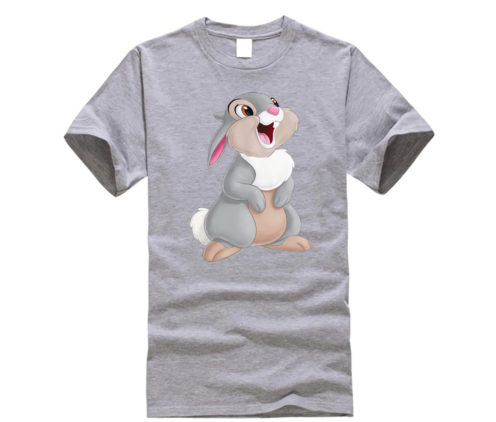 Thumper Бэмби Популярные Tagless футболка|Футболки| |