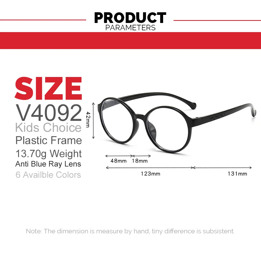 VIVIBEE Kids Blue Light Blocking Round Glasses Fashion Anti Blue Ray Computer Eyeglasses for Boys Girls UV400 Glasses Frame