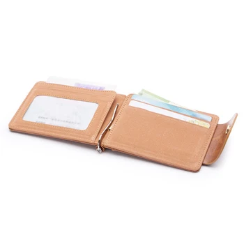 

Gift PU Leather Card Holder Mini Portable Men Wallet Coin Pocket Hasp Short Clutch Purse Money Bag Fashion Multifunction