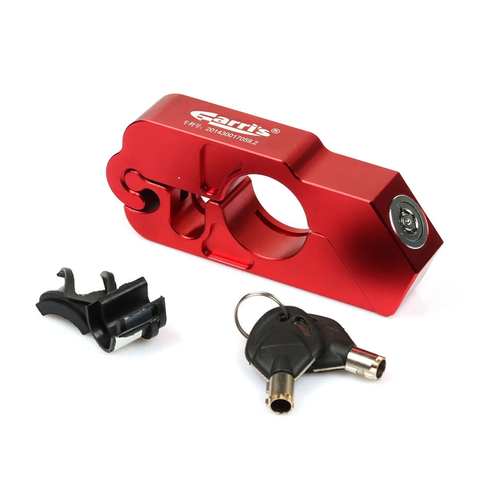 S2R Motorcycle handlebar lock handle safety lock safety lock Autobike handle lock for scooter ATV Dirt Street Bikes Auto