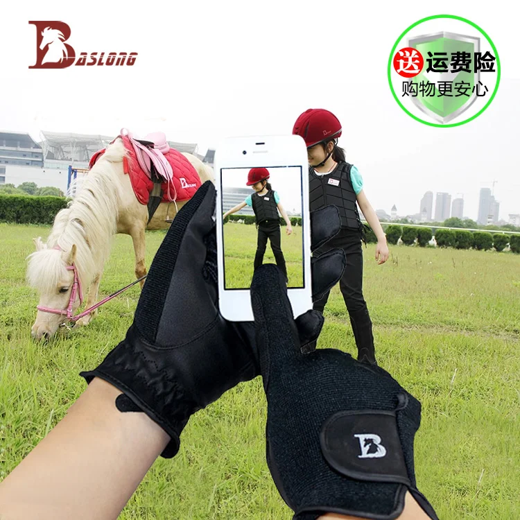 equestrian-riding-gloves-touch-screen-gloves-knight-equipment