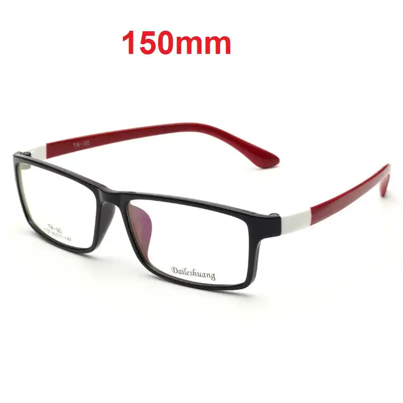 cubojue 155mm Oversized Eyeglasses Frames Men Women Wide Face Glasses for Prescription Myopia
