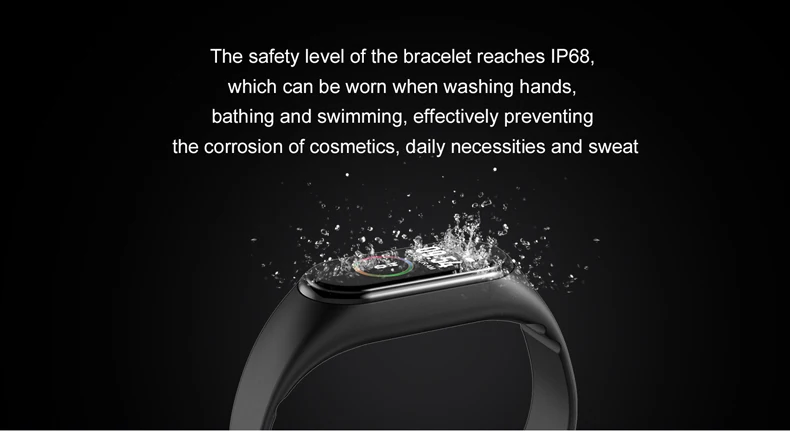 Smart Bracelet Heart Rate Blood Monitor Pressure Fitness Tracker Smartwatch Sport waterproof M4 Smart Band for ios android