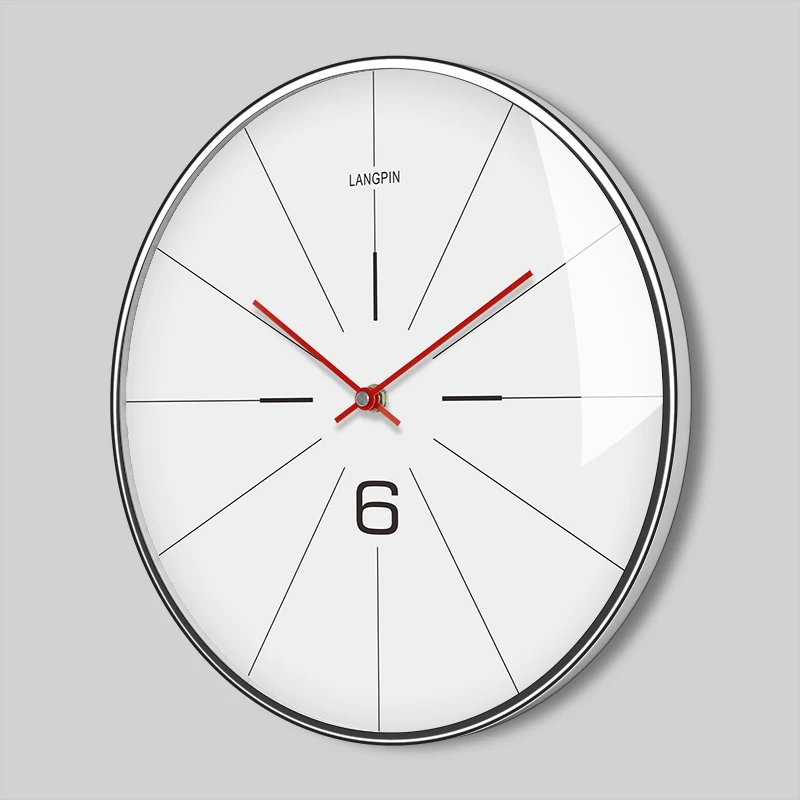 Скандинавские большие настенные часы современный дизайн гостиная спальня