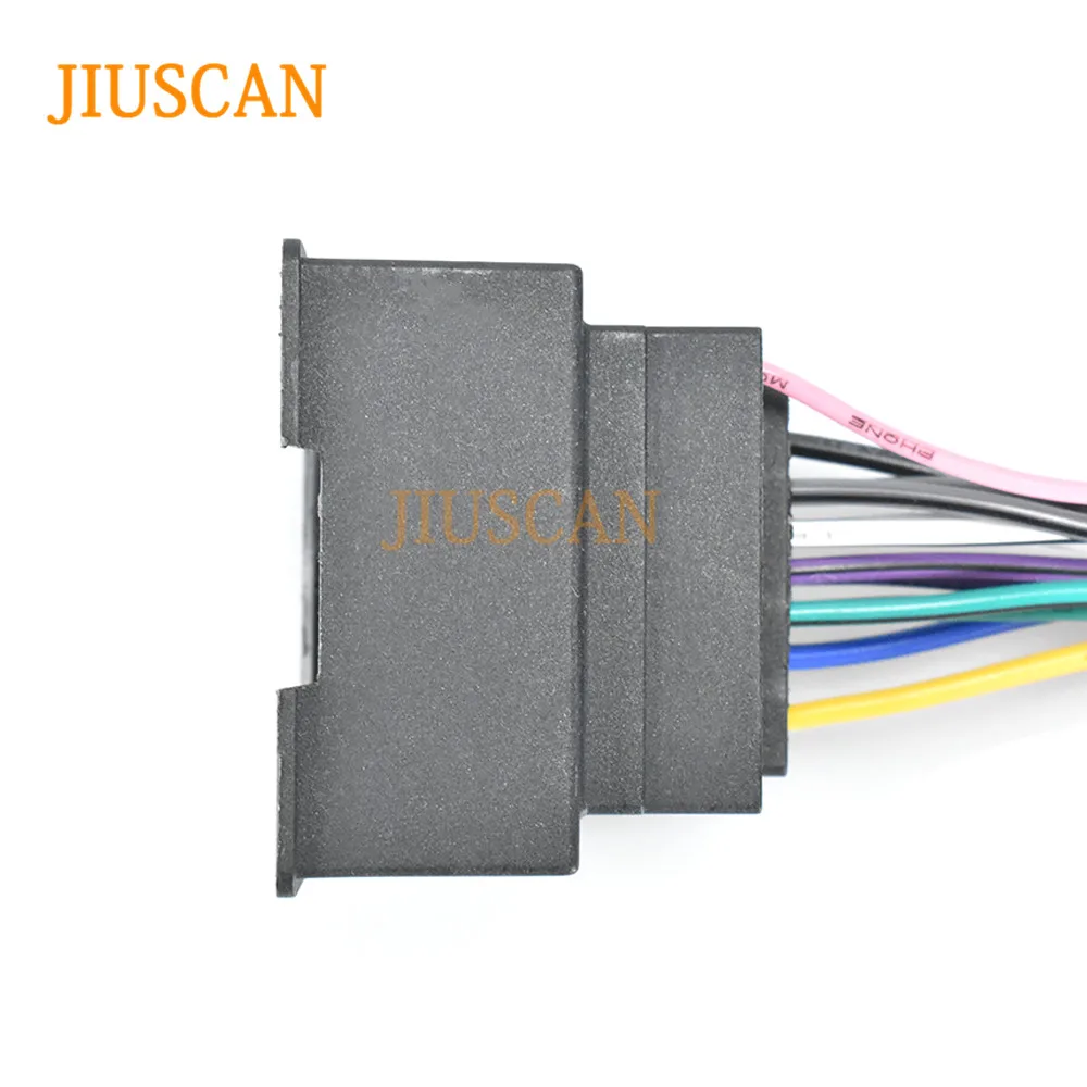 JIUSCAN 12-031 ISO радио для CHEVROLET для OPEL 2009+(выберите модели) Проводка f-жгут провода кабель штекер Адаптер стерео