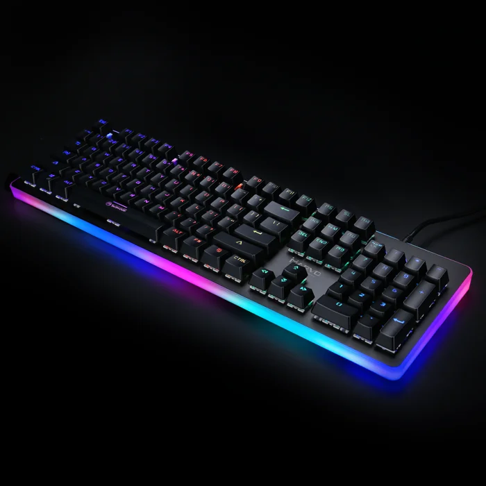 MARVO KG954G игровая клавиатура, цветная(RGB) Подсветка игровая Проводная клавиатура с USB мембранная клавиатура для настольного компьютера