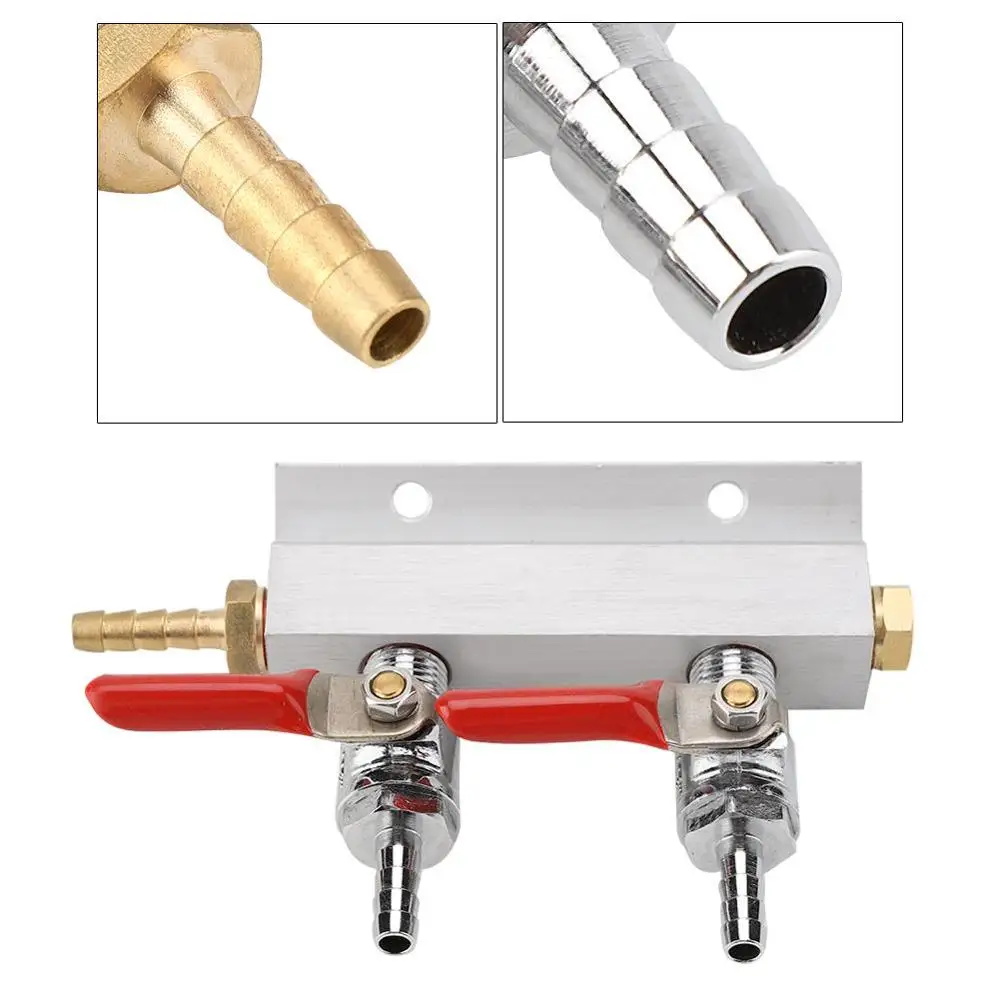 2 Way 3 Way 4 Way CO2 газовый распределительный коллектор пивной Дозирующий баррель диспенсер пивной пивоваренный инструмент дропшиппинг