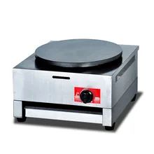 DE-1A Single Head Gas Class Cooker Pancake Fruit Electric Pancake Machine Fried Pancake Crepe Machine Oven